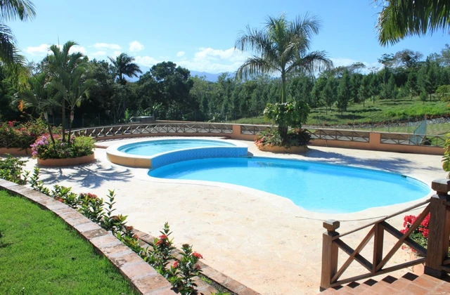 Villa El Cortijo San Jose de las Matas Pool Jacuzzi